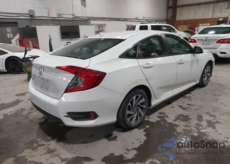 2017 Honda Civic Ex from USA, damaged, VIN 19XFC2F71HE222194